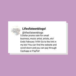 Sale: 5 Dollar promo's